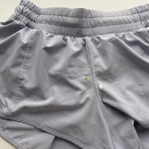 Lululemon Lavender Hotty Hot Shorts